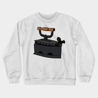 Charcoal iron cartoon illustration Crewneck Sweatshirt